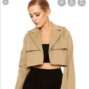 Naked Wardrobe Cropped Trench
